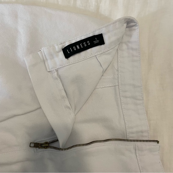 PRINCESS POLLY LIONESS THE LOLA MINI SKIRT WHITE - Picture 6 of 6